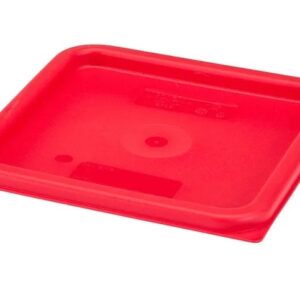 Cambro, SFC6, CamSquares® - Lids - 6qt, 8qt, Winter Rose (Red)