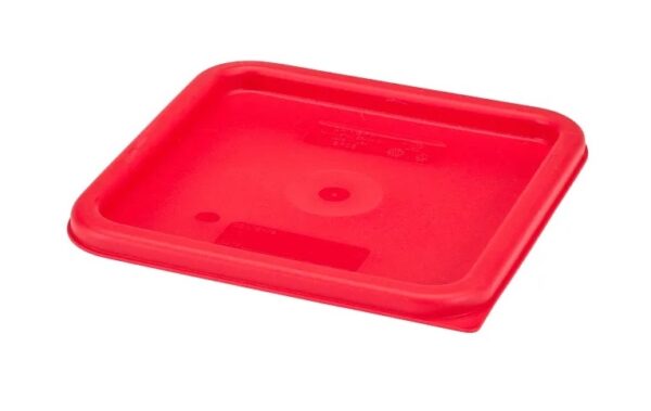 Cambro, SFC6, CamSquares® - Lids - 6qt, 8qt, Winter Rose (Red)
