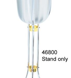 Vollrath, 46800, Single-bottle stainless steel wine bucket stand